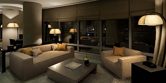 Кресло в интерьере гостиной-3, Комплект диванов Фри для гостиной